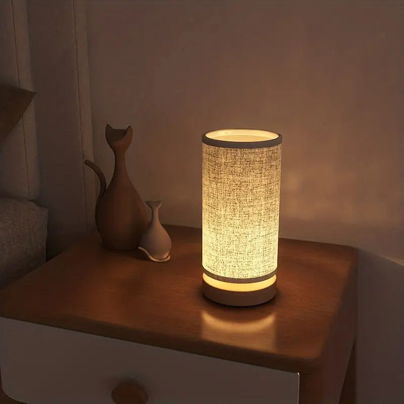 Lampe de chevet en bois ZENORA