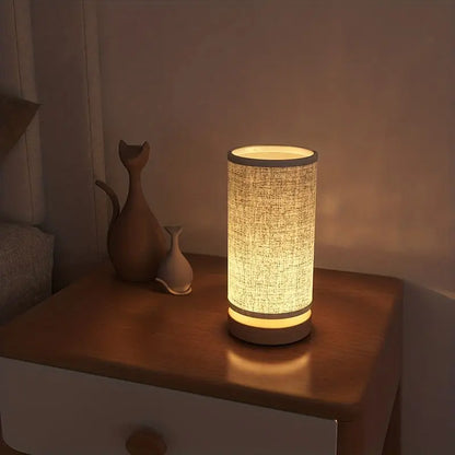 Lampe de chevet en bois ZENORA