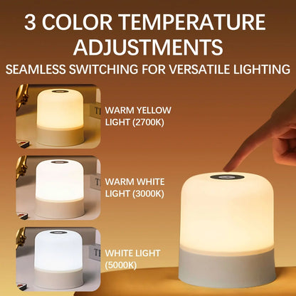 Lampe de bureau LED tactile ZENORA