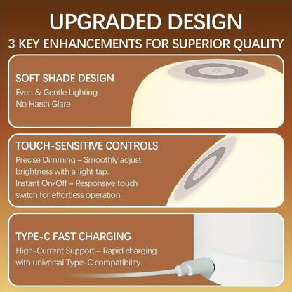 Lampe de bureau LED tactile ZENORA