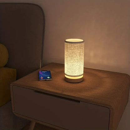 Lampe de chevet en bois ZENORA