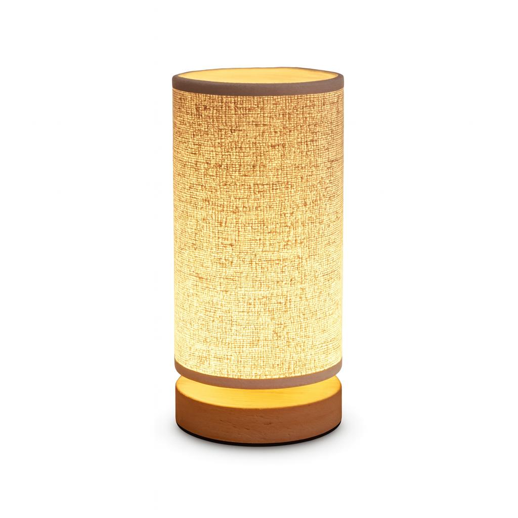 Lampe de chevet en bois ZENORA