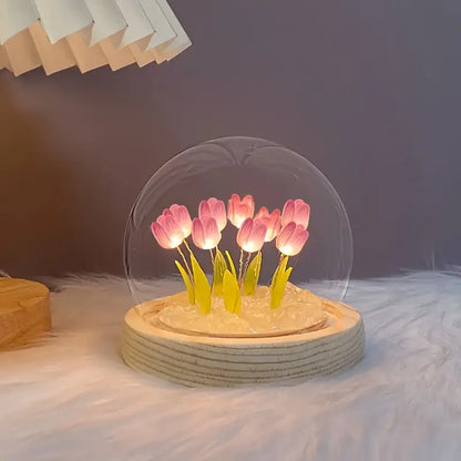 Lot de 10 lampes tulipes LED ZENORA